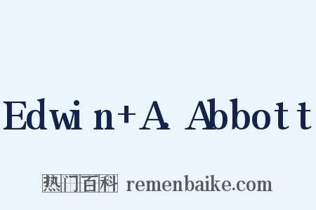 Edwin+A.Abbott是什么意思的图片